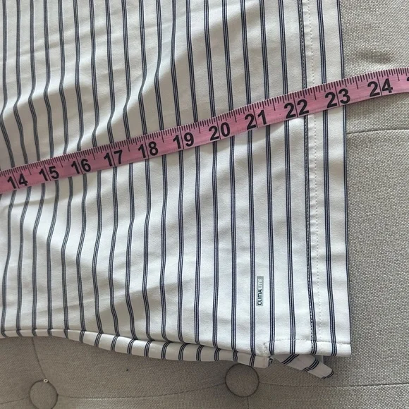 Adidas Sleeveless Striped Polo Golf Tank - Picture 9 of 10